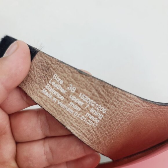 Dansko Women's Black Vera Wedge Leather Open Toe Slingback Sandal Size 7 - Picture 7 of 8